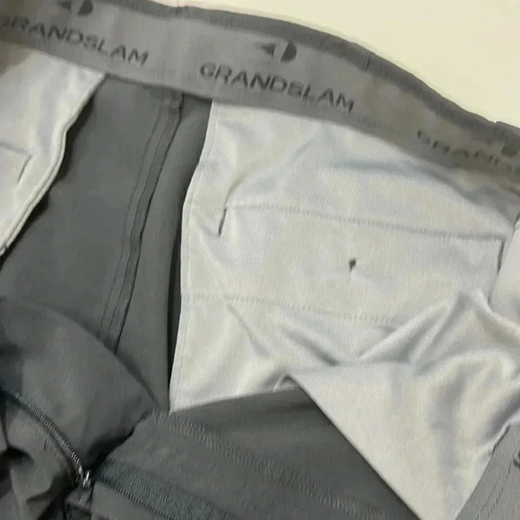 Dry Fit Grand Slam Flat Front Men’s Active Shorts item# 6V - Picture 3 of 4